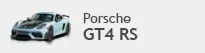 Incentive automobile au volant d'une Porsche GT4 RS